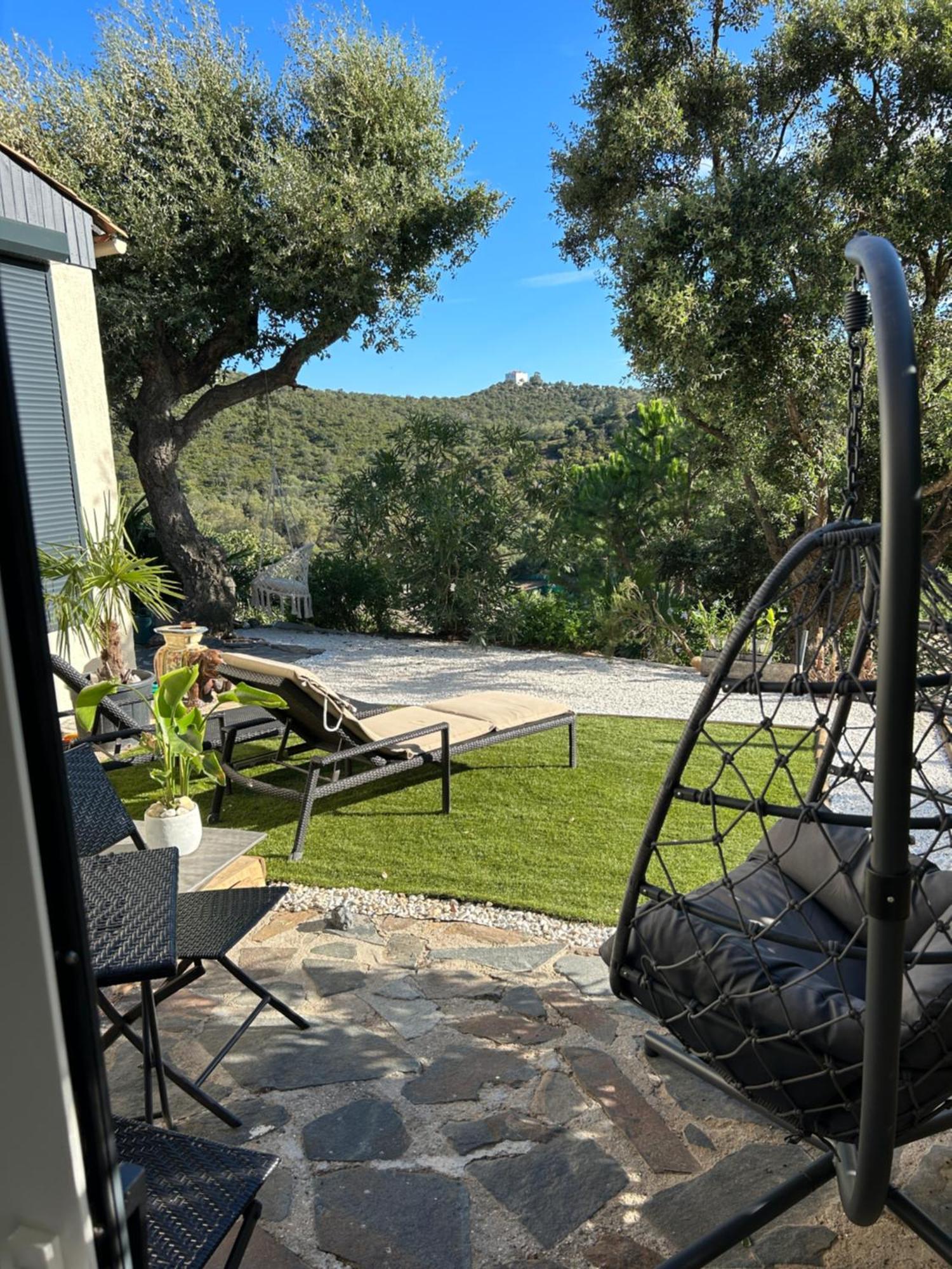 Belle Chambre Privee Avec Le Jardin Privatif Et Le Jacuzzi Cavalaire-sur-Mer Exterior foto